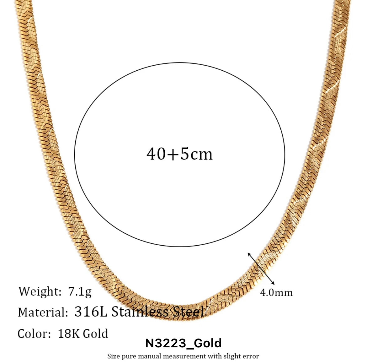 SNAKEPRINT CHAIN