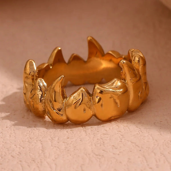 gold grillz ring