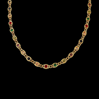 gems necklace