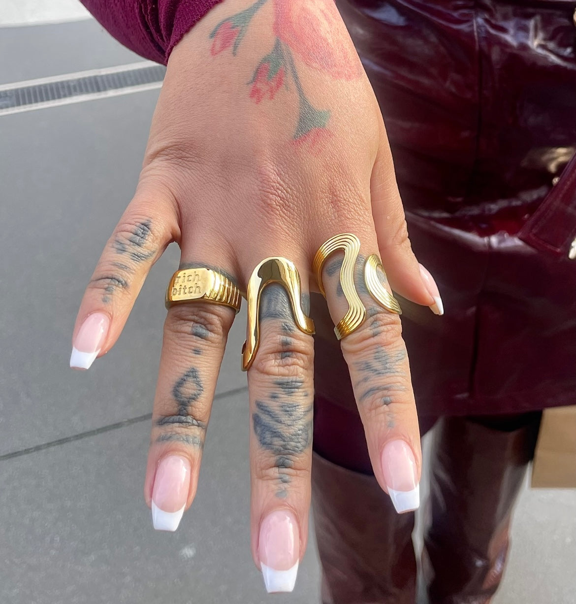 RICH B*TCH RING