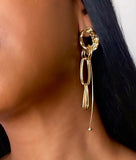 chain drop earring