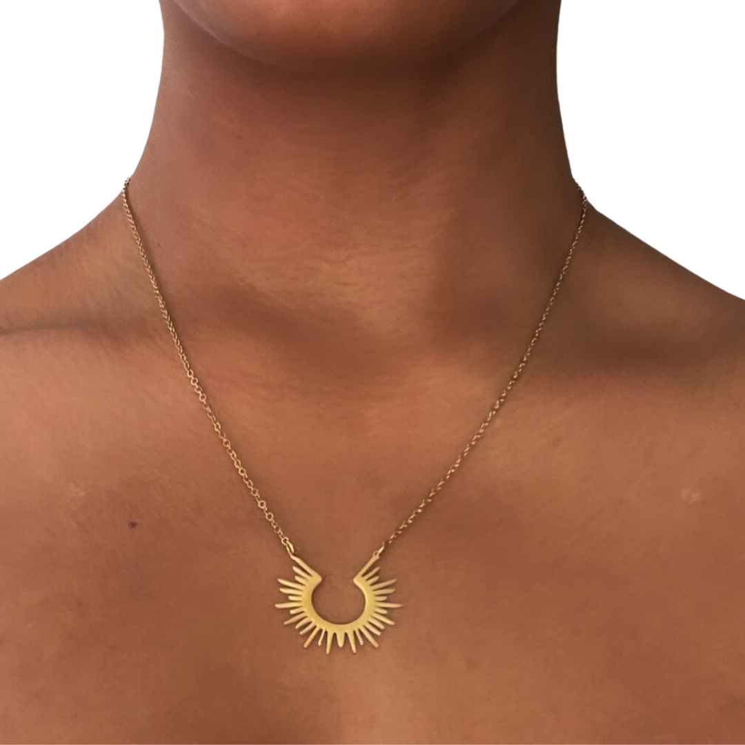 sunstar necklace